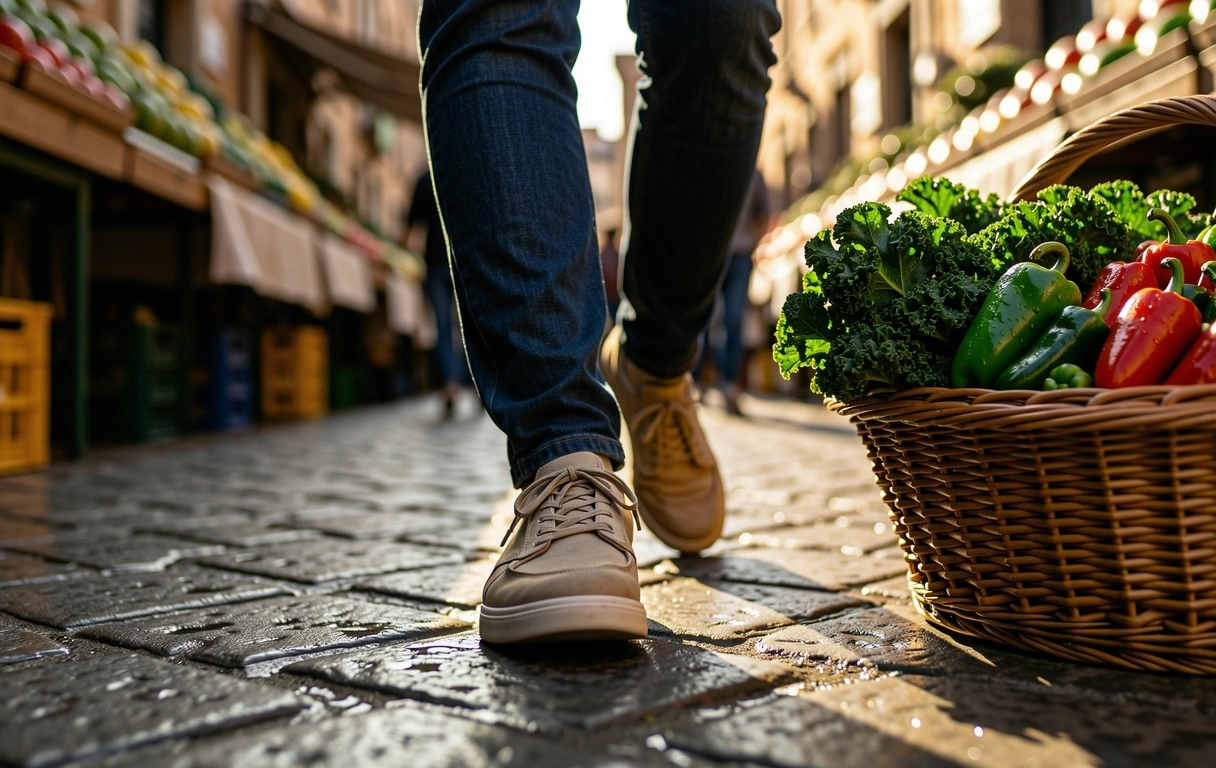 Walking in Barcelona